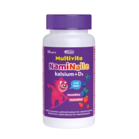 Kuva Multivita Naminalle Kalsium+D3 50 tabl 100mg/5mcg