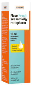 Kuva Ratiopharm Naso Fresh seesamiöljy nenäsumute 10ml