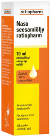 Kuva Ratiopharm Naso seesamiöljy 10 ml nenäsumute