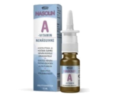 Kuva Nasolin A-vitamin nenäsuihke 10ml