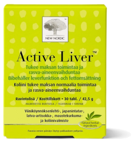 Kuva New Nordic Active Liver™ ravintolisä, 30 tabl