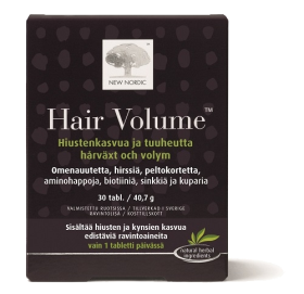 Kuva New Nordic Hair Volume™ ravintolisä hiuksille ja kynsille, 30 tabl.
