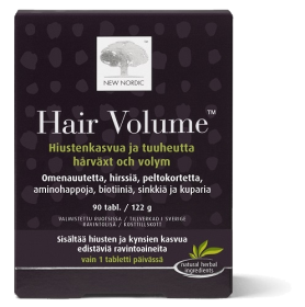 Kuva New Nordic Hair Volume™ ravintolisä hiuksille ja kynsille, 90 tabl.