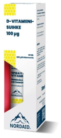 Kuva Nordaid D-vitamiinisuihke 30 ml / 100 mcg