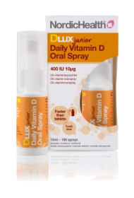 Kuva Nordic Health DLux  Junior D3 -suusuihke 10 mikrog 15 ml