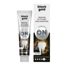 Kuva ON White Black gold valkaiseva hammastahna 75 ml