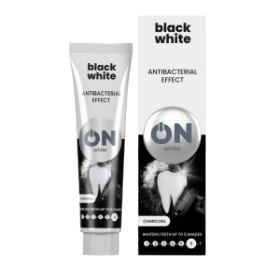 Kuva ON White black white valkaiseva hammastahna 75 ml