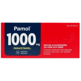 Kuva PAMOL 1000 mg 15 fol tabl