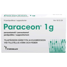 Kuva PARACEON 1 g 10 fol peräpuikko