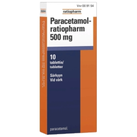 Kuva PARACETAMOL-RATIOPHARM 500 mg 10 fol tabl