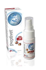 Kuva Peptivet Otogel korvageeli koirille ja kissoille 25 ml