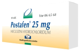 Kuva POSTAFEN 25 mg 10 fol tabl