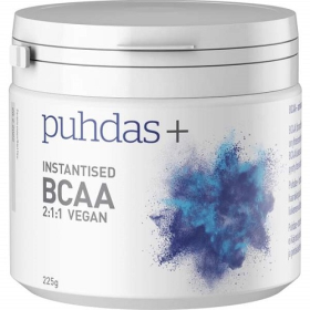 Kuva Puhdas+ Instantised BCAA Amino Acids 100 %, 225 g