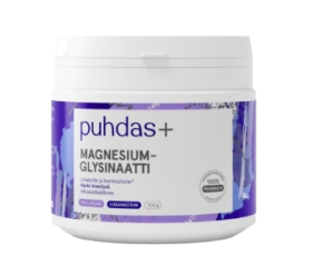 Kuva Puhdas+ Magnesiumglysinaatti magnesiumjauhe 200 g