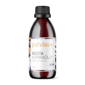 Kuva Puhdas+ Mustakuminaöljy, 150 ml