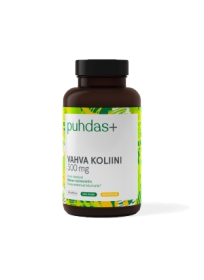 Kuva Puhdas+ Vahva Koliini 300 mg 100 vegekaps