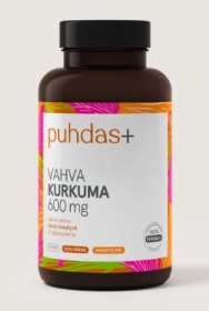 Kuva Puhdas+ Vahva Kurkuma 600 mg 120 vegekaps