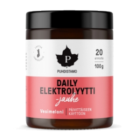 Kuva Puhdistamo Daily Elektrolyyttijauhe Vesimeloni 100g