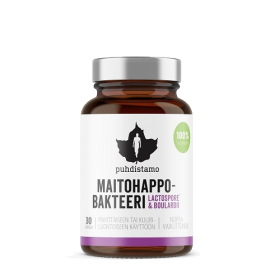 Kuva Puhdistamo Maitohappobakteeri Lactospore & Boulardii, 30 kaps.