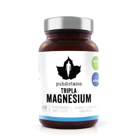 Kuva Puhdistamo Tripla Magnesium, 60 kaps.