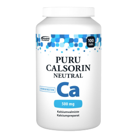 Kuva Puru Calsorin Neutral 500 mg 100 tabl.