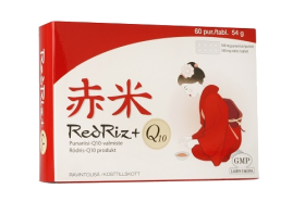 Kuva Red Riz + Q10 punariisi-Q10-valmiste, 60 tabl.