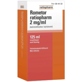 Kuva ROMETOR RATIOPHARM 2 mg/ml 125 ml oraaliliuos