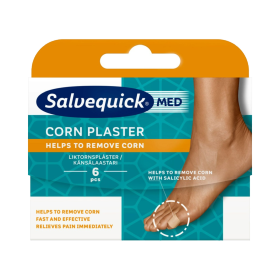 Kuva Salvequick Med Corn plaster känsälaastari 6 kpl