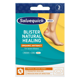 Kuva SalvequickMED Blister Natural Healing rakkolaastari 3kpl