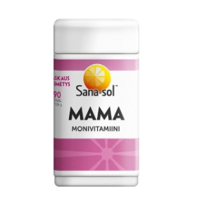 Kuva Sana-Sol Mama monivitamiinitabletti 90 kpl