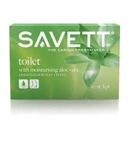 Kuva Savett Toilet kosteuspyyhe, 10 kpl