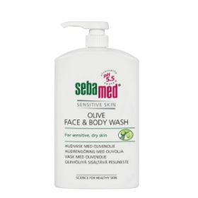 Kuva Sebamed Olive Face&Body Wash pesuneste 1000 ml pumppupullo