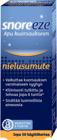 Kuva Snoreeze Throat Spray nielusumute kuorsaukseen, 23,5 ml