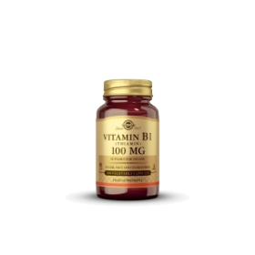 Kuva Solgar B1-Vitamiini 100 mg, 100 kaps.