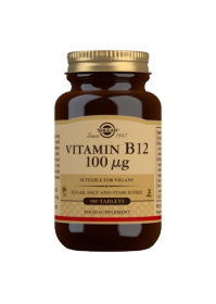 Kuva Solgar B12-vitamiini 100 µg, 100 tabl.