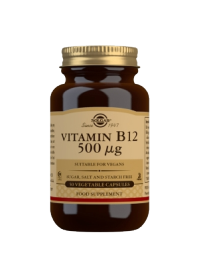 Kuva Solgar B12-vitamiini 500 µg, 50 kaps.