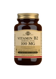 Kuva Solgar B2-vitamiini 100 mg, 100 kaps.
