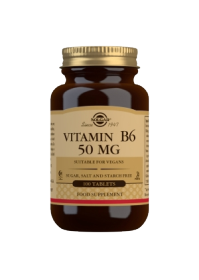 Kuva Solgar B6-vitamiini 50 mg, 100 tabl. 