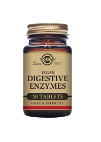 Kuva Solgar® Vegan Digestive Enzymes vegaaninen ruuansulatusentsyymi, 50 tabl