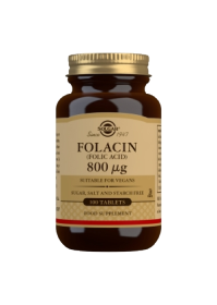 Kuva Solgar Foolihappo (Folic Acid) 800 µg, 100 tabl.