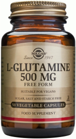 Kuva Solgar L-Glutamiini 500 mg 50 kaps.