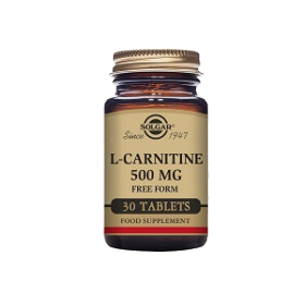 Kuva Solgar L-Karnitiini 500 mg 30 tabl