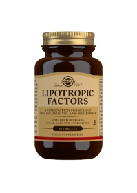 Kuva Solgar Lipotrooppiset tekijät (Lipotropic Factors), 50 tabl