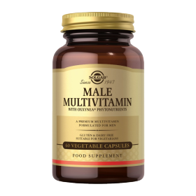 Kuva Solgar Male Multivitamin with Oxxynea® Phytonutrients 60 kaps