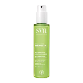 Kuva SVR Sebiaclear spray corps epäpuhtauksia hoitava suihke vartalolle 150 ml