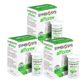 Kuva Symbiosys Alflorex kaps 30 kpl x 3 TRIPLAPAKKAUS