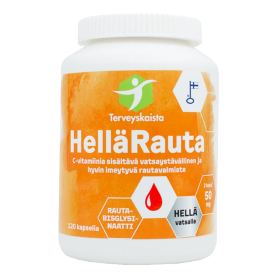 Kuva Terveyskaista HelläRauta 50 mg + C-vitamiini 120 kaps