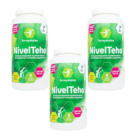 Kuva Terveyskaista NivelTeho nivelten hyvinvointiin 180 kaps x 3 TRIPLAPAKKAUS