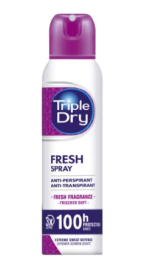 Kuva Triple Dry 100h Fresh spray antiperspirant tuoksu 150 ml
