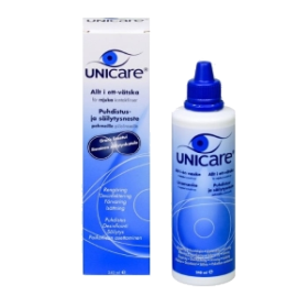 Kuva Unicare all-in-one liuos pehmeille piilolinsseille 240ml